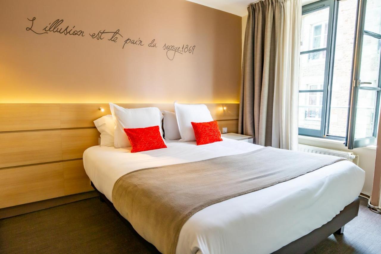 Hotel Du Chateau Dinan - Originals Boutique Bagian luar foto