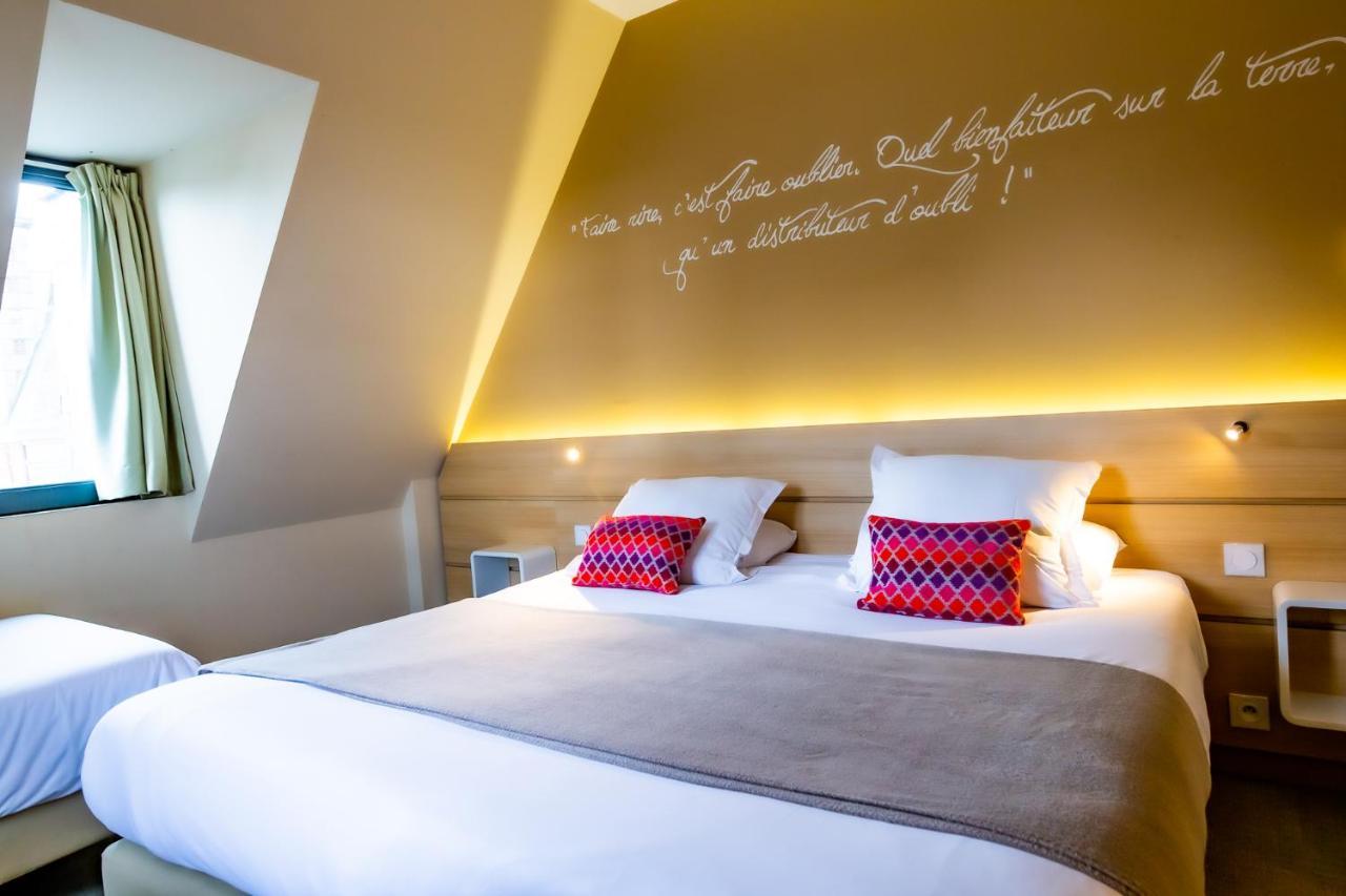 Hotel Du Chateau Dinan - Originals Boutique Bagian luar foto